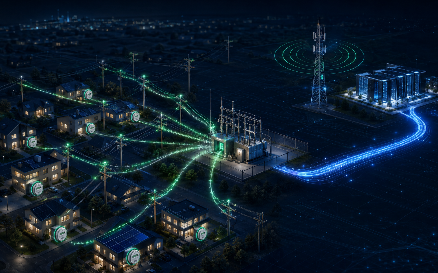 Conceptual smart-metering architecture